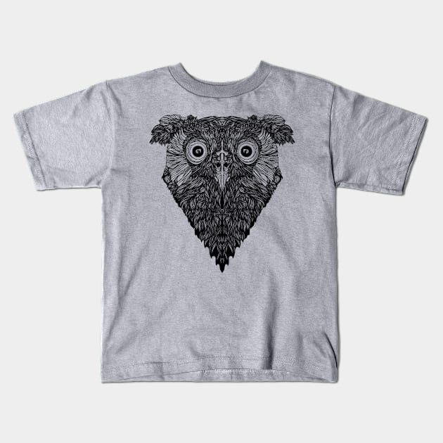 Owl. Kids T-Shirt by BGallardo13